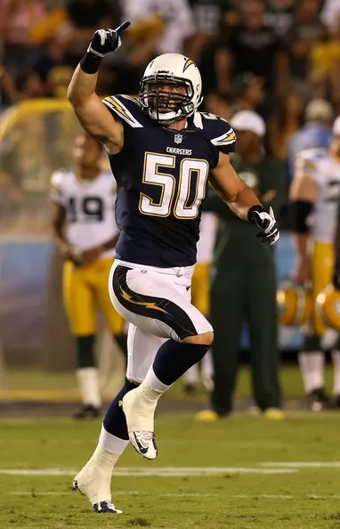 Rick Elmore playing in the NFL